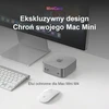 Orico „MacMini M4“ dėklas, silikoninis, juodas