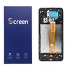 Originalus LCD ekranas, skirtas SAMSUNG A12 A125F/U/W/M OEM su rėmeliu