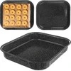 Bestway Kepimo indas emaliuota stačiakampio formos 29,5x25,5x4,5 cm