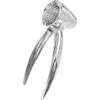 Orion Riešutų spaustukas LUXY 18 cm - chromuotas metalas, universalus naudojimas