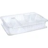 Orion Indų džiovyklė 40x29x8,5 cm, plastikinė su nuimamu padėkliuku