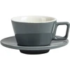 Orion Espresso Gear - Filiżanka do espresso ze spodkiem Peakabrew pilka 90 ml (2702040002)