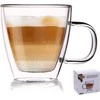 Orion Termo stiklinės 180 ml Dviguba siena Kava Latte