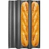 Orion kepimo skarda baguetei 38 cm; Plieninė, nesvylančio paviršiaus, perforuota