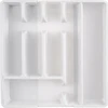 Orion Ištraukiamas stalo įrankių dėklas 36,5x27,5 cm baltas