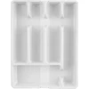 Orion Ištraukiamas stalo įrankių dėklas 36,5x27,5 cm baltas