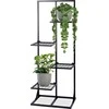 Orion Metalinė augalų lentyna 4 lygių 102 cm