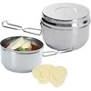 Orion stovyklavimo puodų rinkinys 3 vnt. 1,5 l ir 900 ml