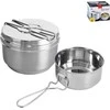 Orion stovyklavimo puodų rinkinys 3 vnt. 1,5 l ir 900 ml