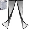 Orion Magnetinis durų tinklelis nuo uodų 212x100 cm juodas su magnetu