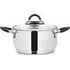 Orion Puodas plienas DALIE 16 cm 1,8 l su stikliniu dangteliu