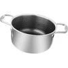 Orion Plieninis puodas COOKCELL 24 cm, 4.8 l, nelipnus