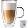 Orion Termo stiklinės su dviguba sienele kavos latte 430 ml
