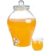 Orion Stiklainis su kraneliu 6,5 l Stiklinis