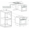 Orkaitė Haier Oven | HWO60SM2B9BH | 70 L | Electric | Pyrolytic/Hydrolytic | Touch | Height 59.5 cm | Plotis 59.5 cm | Juodas