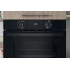 INDESIT orkaitė | IO K58HS B | 71 l | Elektrinė | Hidrolizinė | Elektroninė | Konvekcinė | Aukštis 59,5 cm | Plotis 59,5 cm | Juodas