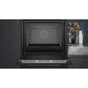 Orkaitė Siemens IQ700, orkaitė (juoda/natūralus plienas, 60 cm, Home Connect) (HS758G3B1)