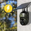ORLLO IP kamera Orllo IP kamera belaidė 4G LTE pasukama su saulės kolektoriumi ORLLO TZ1 MORO