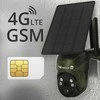 ORLLO IP kamera Orllo IP kamera belaidė 4G LTE pasukama su saulės kolektoriumi ORLLO TZ1 MORO