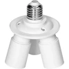Orno Przejściówka E27/3xE27 šviesos šaltinio adapteris, siauras