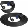 Orno Przedłużacz Dirbtuvių prailgintuvas, atsparus vandens purslams, IP44, 1x2P+Z 10m, alyvai atsparus guminis kabelis H07RN-F 3x1.5mm², 230VAC/16A, schuko