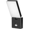 Orno ENID LED 10W, sodo šviestuvas su PIR judesio jutikliu, 800lm, IP65, 4000K, juodas