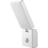Orno ENID LED 10W, sodo šviestuvas su PIR judesio jutikliu, 800lm, IP65, 4000K, baltas