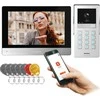 GAYD, vienos šeimos vaizdo domofono komplektas, 2 laidų, 8 colių „Wi-Fi“, lietimui jautrus ekranas, 2 MP „Full HD“, RFID, šifravimo įrenginys