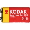 Orno Baterie „Kodax“ cinko itin sunkios 9 V R9 baterijos, 1 vnt. folijos