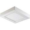 Lubinis šviestuvas Orno LETI LED 24W, oprawa downlight, natynkowa, kwadratowa, 2000lm, 4000K, balta, įmontuotas maitinimo šaltinis LED
