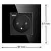 Orno Lizdas 2P+Z, USB-A + USB-C, PD, maks. 20W, juodas
