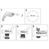 Orno Lizdas Baldinis lizdas Ø6cm, įleidžiamas į stalviršį su stumdomu dangteliu, USB įkrovikliu ir 1,9m laidu, 1x2P+Z (prancūziškas), 2xUSB (A+C tipo; PD20W), sidabrinis
