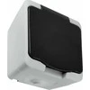 Orno Lizdas Lizdas 2P+Z Schuko AQUATIC MINI IP 54 balta-juoda, 10 vnt.