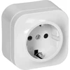 Orno Lizdas „ToDo“ viengubas lizdas 2P+Z Schuko IP20, baltas, 10 vnt.