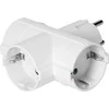 Orno Rozgałęźnik Skirstytuvas 3x2P+Z (Schuko), baltas