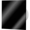 Orno Panel Stiklinis skydelis ventiliatoriams ir grotelėms, blizgiai juodas