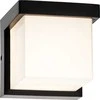 Sieninis šviestuvas Orno PROTEA LED 9W, sodo šviestuvas, 750lm, IP65, 4000K, juodas