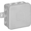 Orno Puszka CLICK skirstomoji dėžutė, IP54, 12 įvadų, 75x75x41mm, pilka, 66 vnt.