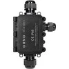 Orno Puszka Dėžutė be tvirtinimo HD IP68, 0,75–4,0 mm?, 2 M20 riebokšliai, 1 M16 riebokšlis