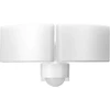 Orno TOS DUO LED 2x20W dvigubas sodo prožektorius su PIR, 2x1600lm, IP65, 4000K, PC, baltas
