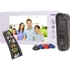 Struhm Orno Vaizdo Interphone rinkinys, 7 "LCD, kištukinė skylė, atmintis, su raktų skaitytuvu, balta, ARCUS RFID