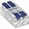 Orno Złączka 2 laidų, dvipusė kompresinė instaliacinė jungtis; bet kokiam 0,75–4 mm² laidui; IEC 250V/32A; 6 vnt. lizdinėje pakuotėje.