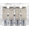 Orno Złączka 4 laidų kompresinė instaliacinė jungtis; bet kokiam 0,75–4 mm² laidui; IEC 450V/32A, 50 vnt.