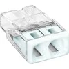 Orno Złączka „Wago“ 2 takelių jungtis, modelis: 2273-202, nuo 0,5 iki 2,50 mm², 10 vnt.