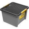 ORPLAST Dėžutė su pilku įrankių viršeliu Dalys 25 l SolidStore Universal