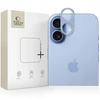 „Tech-Protect Camalloy Fit+“ kameros stiklas, skirtas „iPhone 17“ - Mėlyna