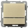 Ospel Sonata 16AX IP20 vienpolė jungtis su šampano aukso šviestuvu (LP-1RS / m / 39)