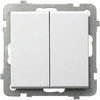 Ospel Sonata žvakidės jungtis 16AX IP20 balta (LPG- 2R / m / 00)