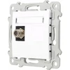 Ospel antenos lizdas Ospel Szafir GPA-1ZF/m/00 tipo F, vienas baltas