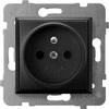 Ospel ARIA Vieno lizdo su juodu metaliniu GP- 1UZ / m / 33